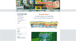 Desktop Screenshot of productosmaya.com