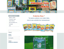 Tablet Screenshot of productosmaya.com